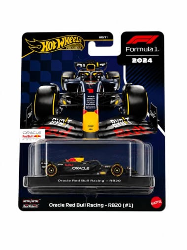 Hot Wheels Premium Formula 1 2024 Oracle Red Bull Racing - RB20 (#1) - Buy Online | i-robox