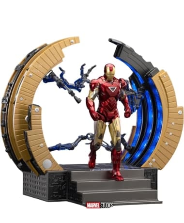 ZD Toys Marvel Iron Man Mark 6 (MK VI) with Hall of Armor Gantry Display Set - Buy Online | i-robox
