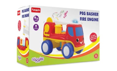 Funskool Giggles Peg Basher Fire Engine Activity Toy (with Light & Music) - Buy Online | i-robox