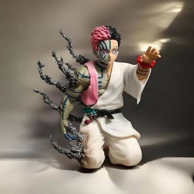 Akaza on Knee Scene Anime Figure, 13cm Collectible Statue - Buy Online | i-robox