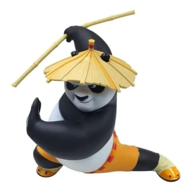 Gratus Kung Fu Panda Action Figure | Showpiece Figurine | 16cm - Buy Online | i-robox