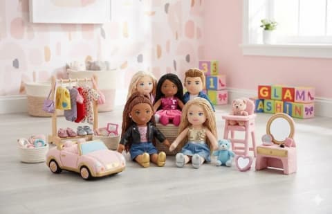 Dolls & Accessories collection at i-robox