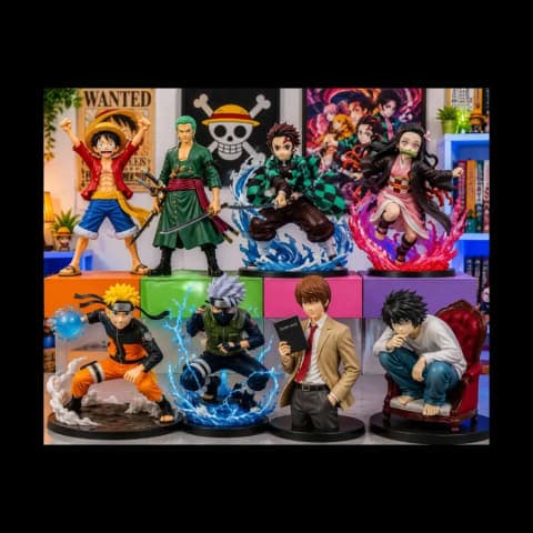 Anime Figurine collection at i-robox